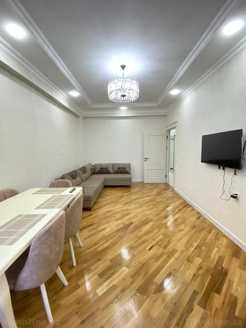 Kirayə verilir 2 otaqlı Mənzil Yeni tikili 65 m² 8-ci mikrorayon - şəkil 2