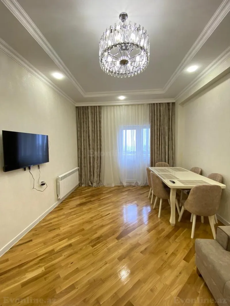 Kirayə verilir 2 otaqlı Mənzil Yeni tikili 65 m² 8-ci mikrorayon - şəkil 3