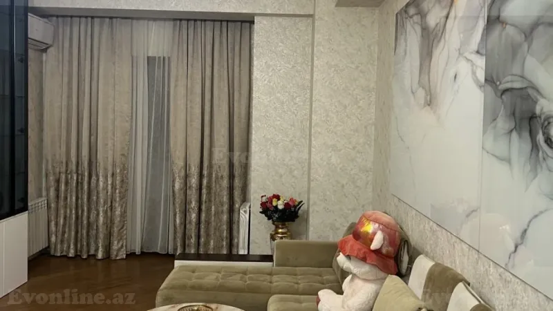 Kirayə verilir 3 otaqlı Mənzil Yeni tikili 120 m² Yasamal - şəkil 5