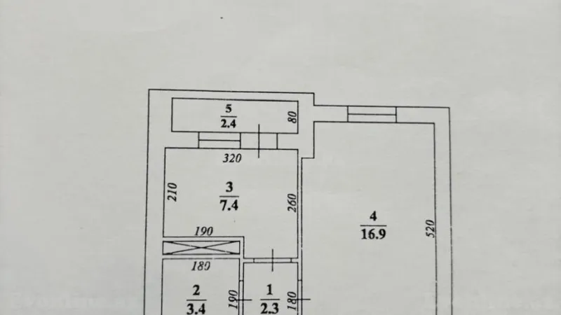 Kirayə verilir 1 otaqlı Mənzil Yeni tikili 31.2 m² Yasamal - şəkil 14