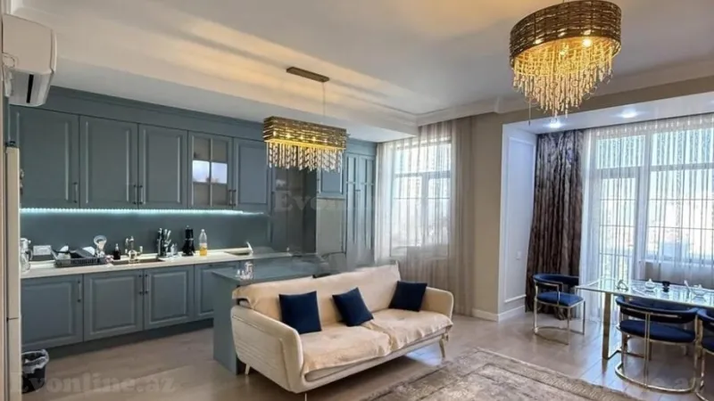 Satılır 3 otaqlı Mənzil Yeni tikili 141 m² Elmlər Akademiyası m. - şəkil 3