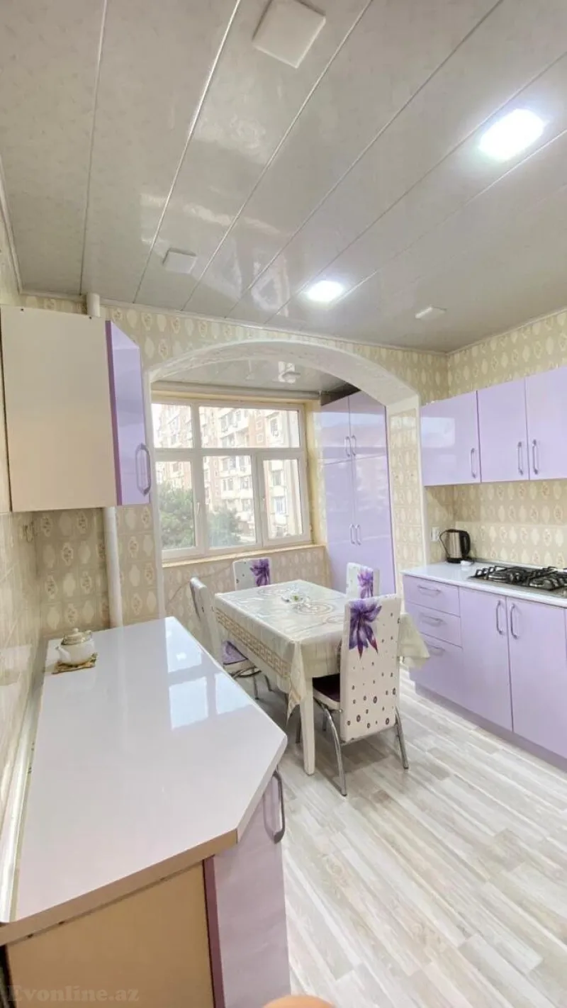 2 otaqlı Mənzil 60 m² Memar Əcəmi m. Kirayə verilir
