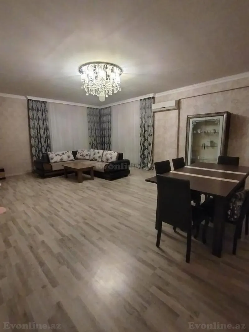 Kirayə verilir 3 otaqlı Mənzil Yeni tikili 200 m² 8 Noyabr m. - şəkil 15