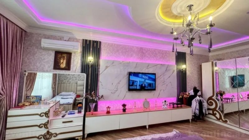 Satılır 4 otaqlı Mənzil Yeni tikili 120 m² Həzi Aslanov m. - şəkil 4