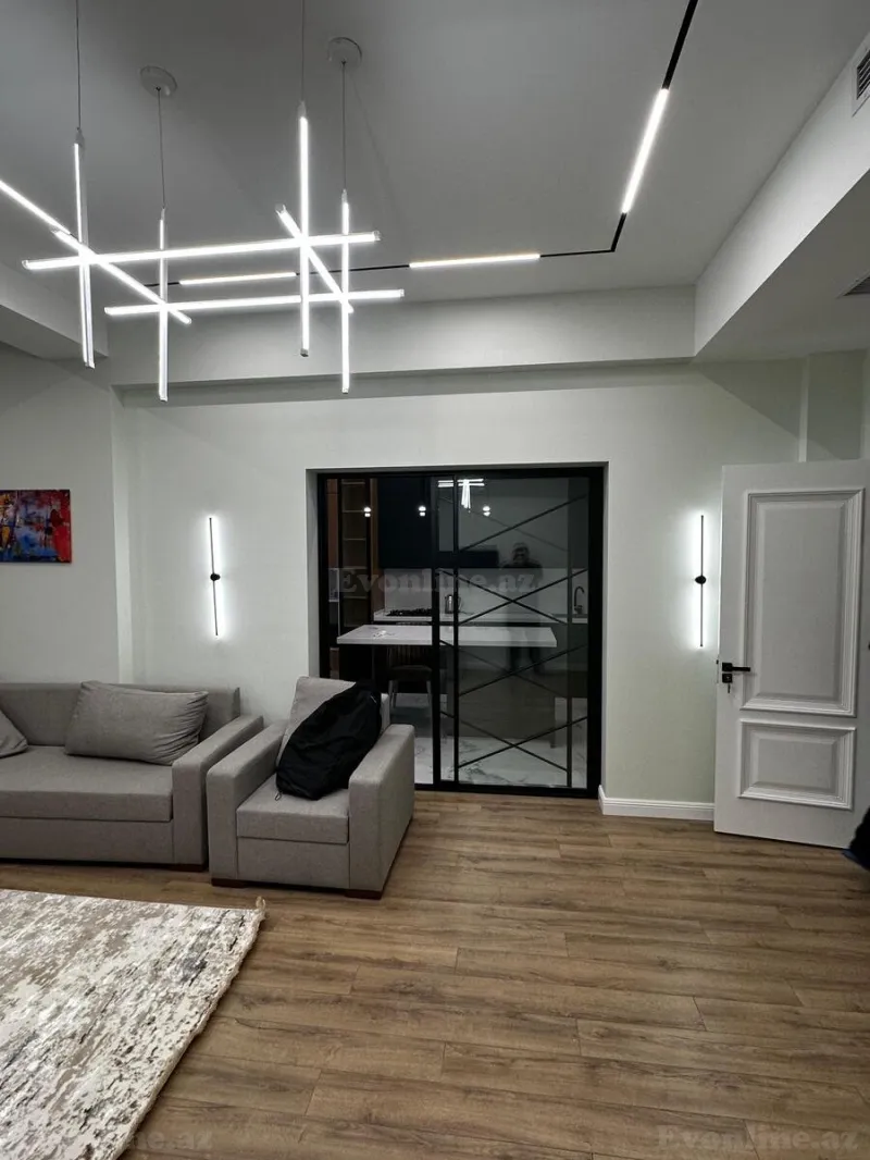 Kirayə verilir 3 otaqlı Mənzil Yeni tikili 123 m² Xətai m. - şəkil 3