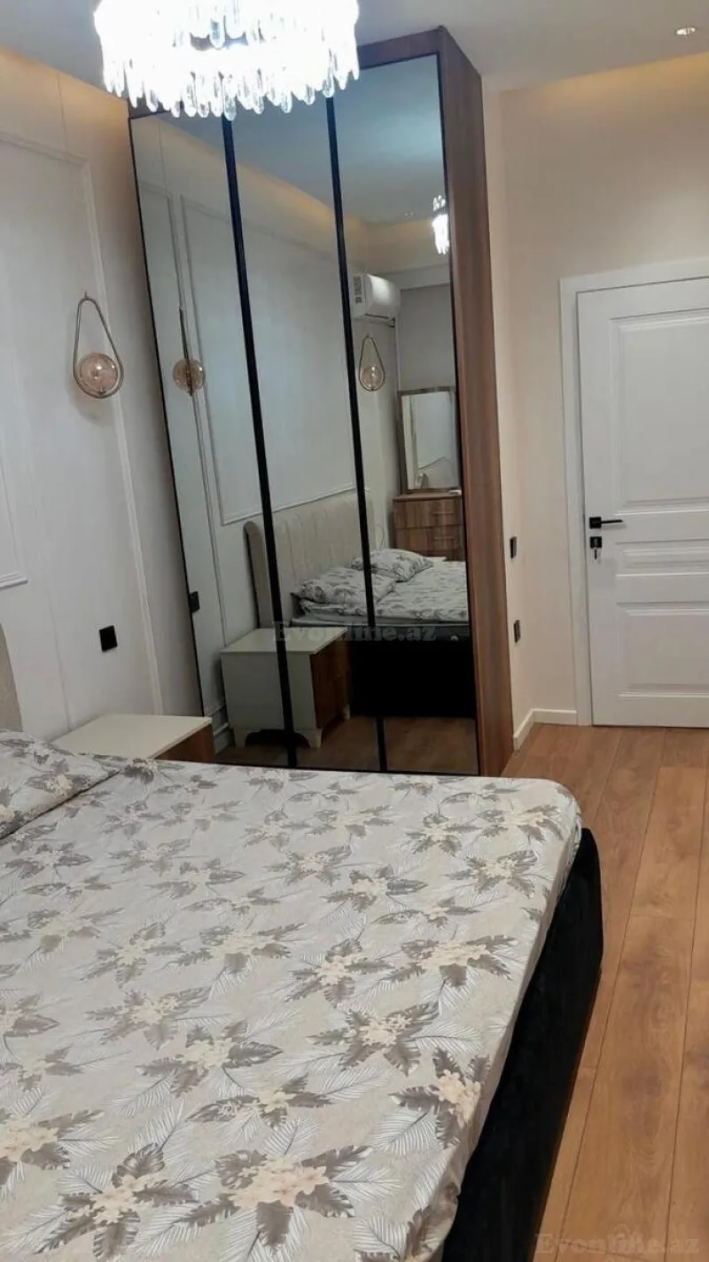 Kirayə verilir 2 otaqlı Mənzil Yeni tikili 77.7 m² Nəsimi r. - şəkil 13