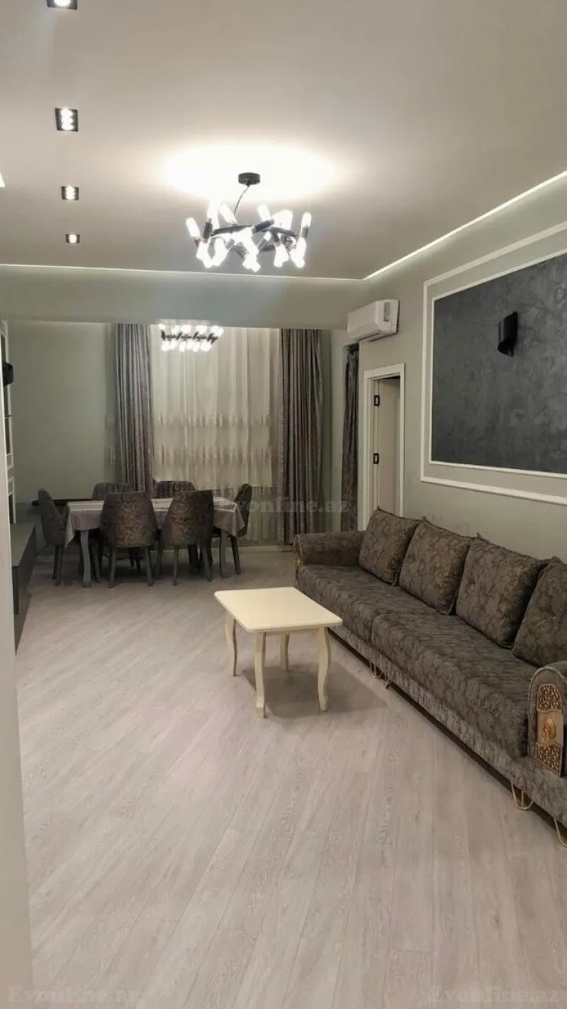 Kirayə verilir 2 otaqlı Mənzil Yeni tikili 77.7 m² Nəsimi r. - şəkil 8