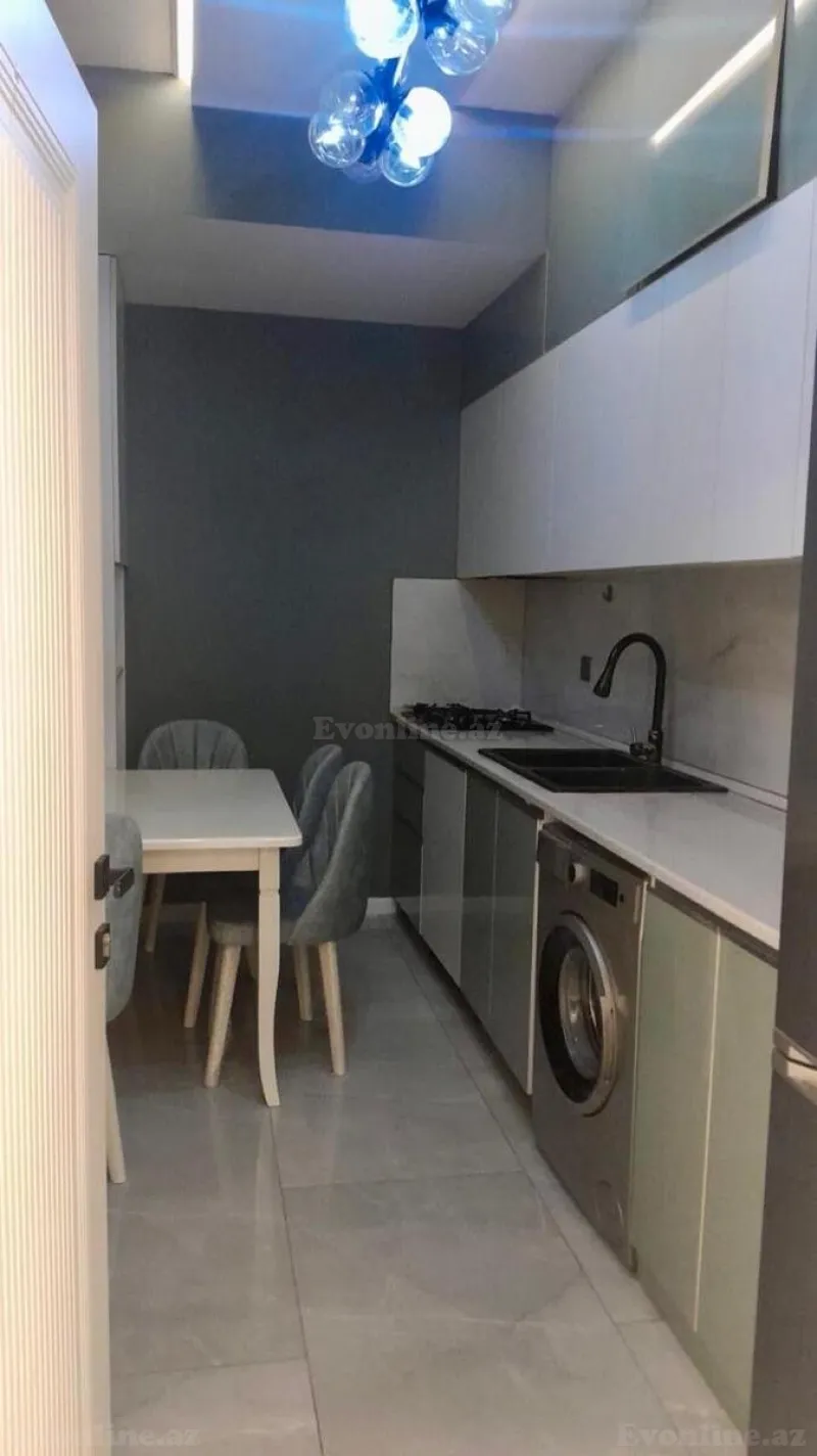 Kirayə verilir 2 otaqlı Mənzil Yeni tikili 77.7 m² Nəsimi r. - şəkil 9