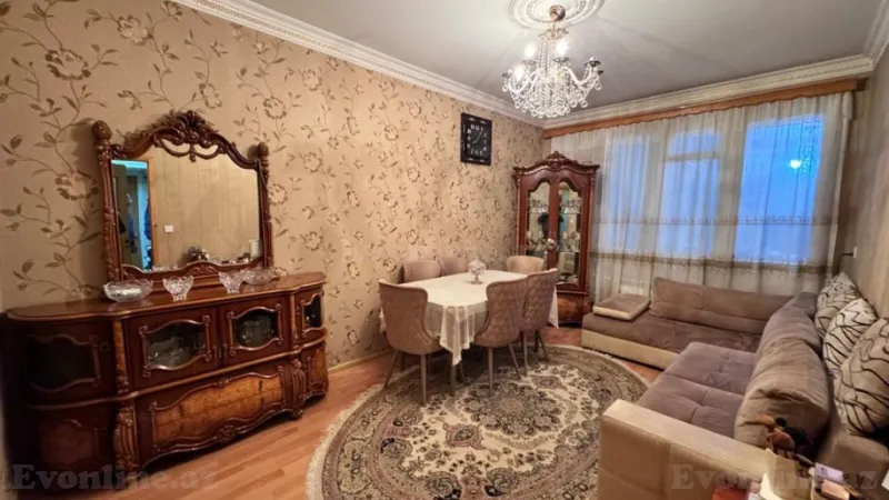 3 otaqlı Mənzil 75 m² 7-ci mikrorayon Satılır
