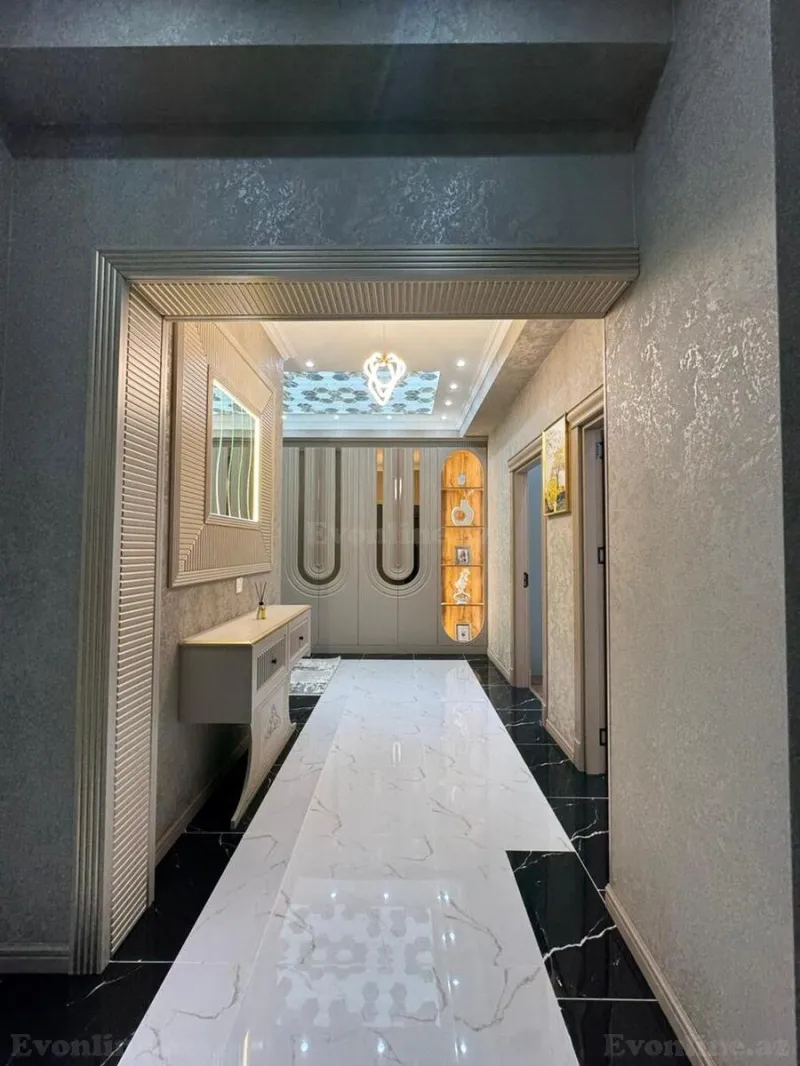 Satılır 3 otaqlı Mənzil Yeni tikili 127 m² Qara Qarayev m. - şəkil 3