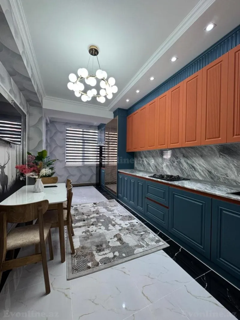 Satılır 3 otaqlı Mənzil Yeni tikili 127 m² Qara Qarayev m. - şəkil 6