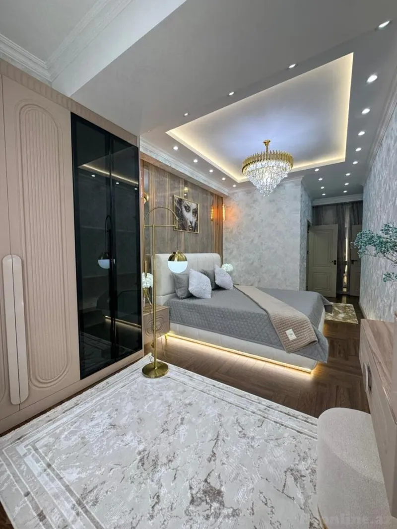 Satılır 3 otaqlı Mənzil Yeni tikili 127 m² Qara Qarayev m. - şəkil 8