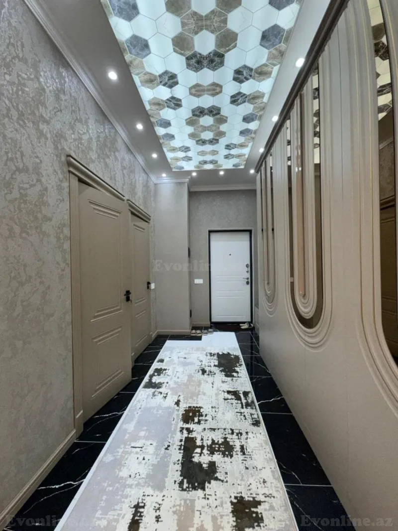 Satılır 3 otaqlı Mənzil Yeni tikili 127 m² Qara Qarayev m. - şəkil 15