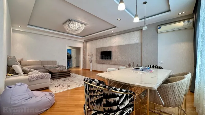 Satılır 3 otaqlı Mənzil Yeni tikili 125 m² Neftçilər m. - şəkil 3