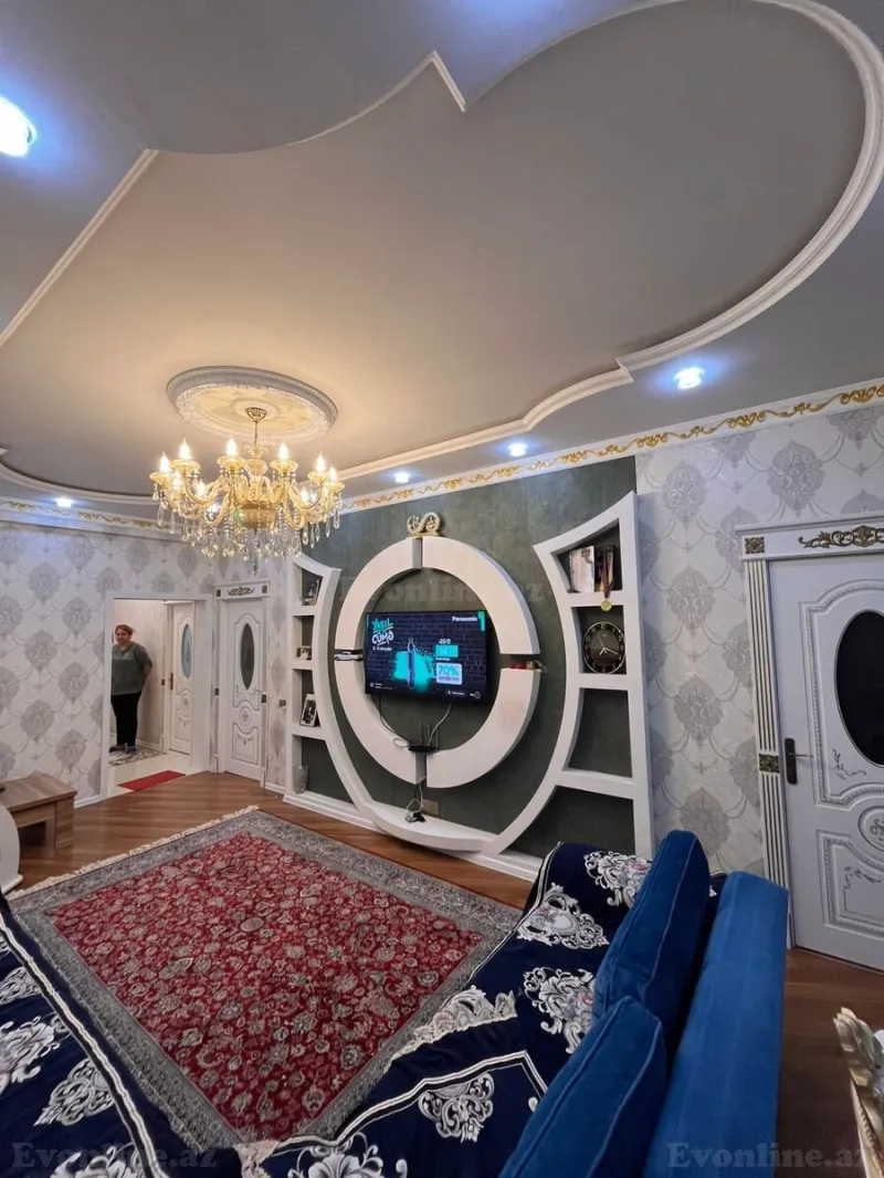 Satılır 3 otaqlı Mənzil Yeni tikili 85 m² Nəsimi r. - şəkil 2