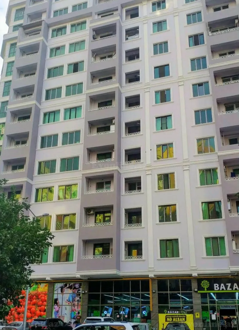 Kirayə verilir 3 otaqlı Mənzil Yeni tikili 137 m² Nəsimi r. - şəkil 14