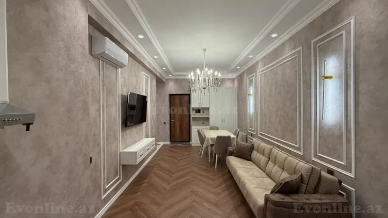 Kirayə verilir 2 otaqlı Mənzil Yeni tikili 54 m² Nizami m. - şəkil 2