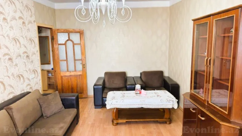 Kirayə verilir 2 otaqlı Mənzil Köhnə tikili 45 m² Elmlər Akademiyası m. - şəkil 2