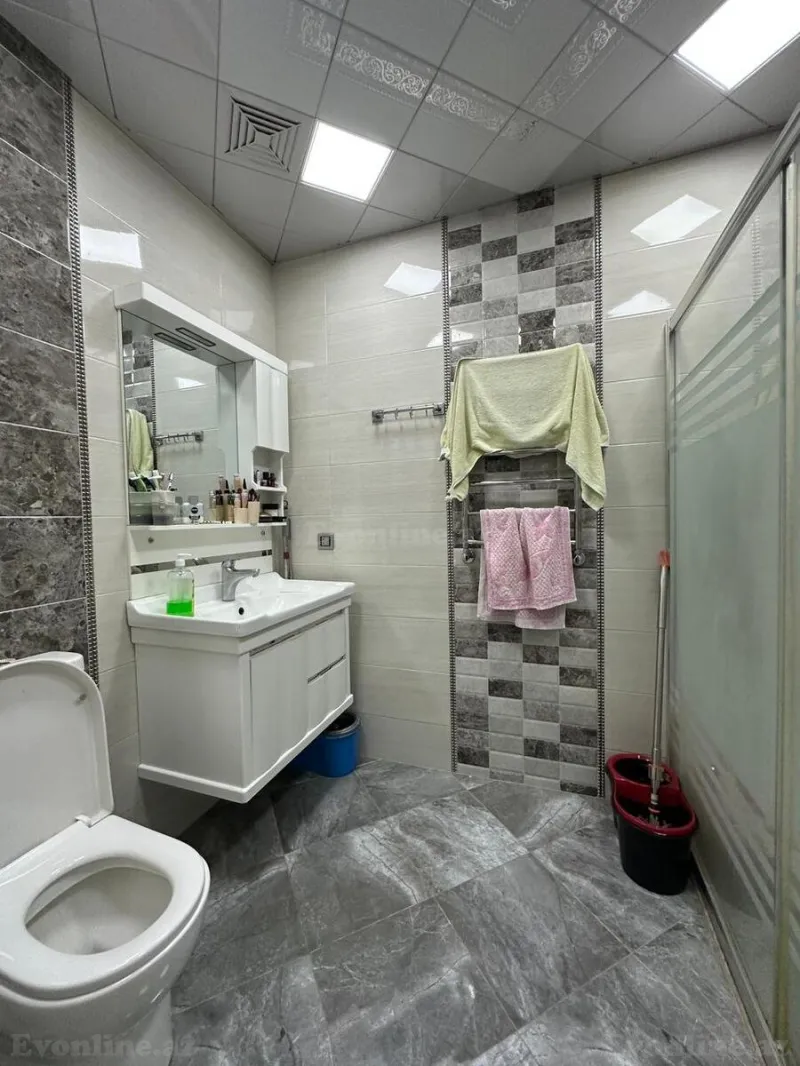 Satılır 3 otaqlı Mənzil Yeni tikili 127 m² Həzi Aslanov m. - şəkil 15