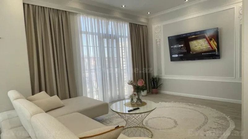 Satılır 3 otaqlı Mənzil Yeni tikili 112 m² Nərimanov r. - şəkil 3