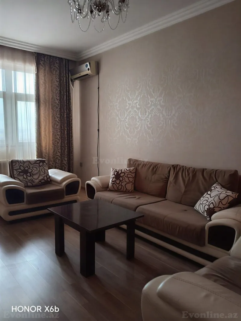 Kirayə verilir 2 otaqlı Mənzil Yeni tikili 100 m² İnşaatçılar m. - şəkil 2