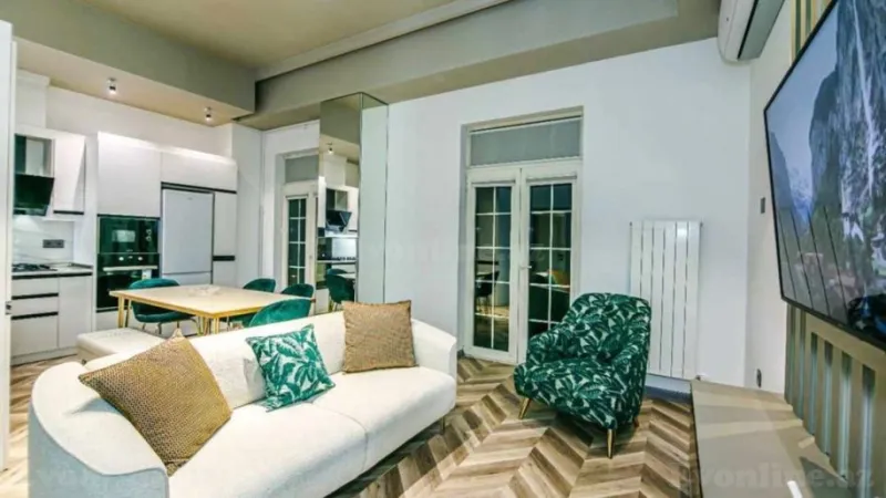 Kirayə verilir 2 otaqlı Mənzil Yeni tikili 70 m² Xətai r. - şəkil 3