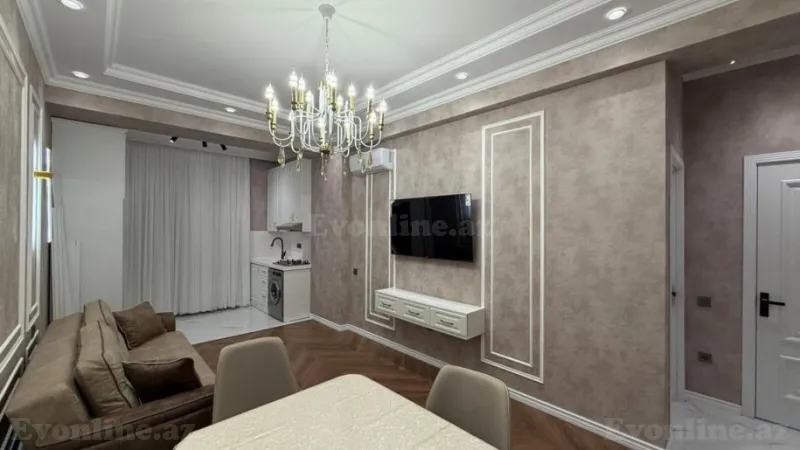 Kirayə verilir 2 otaqlı Mənzil Yeni tikili 60 m² Nizami m. - şəkil 2