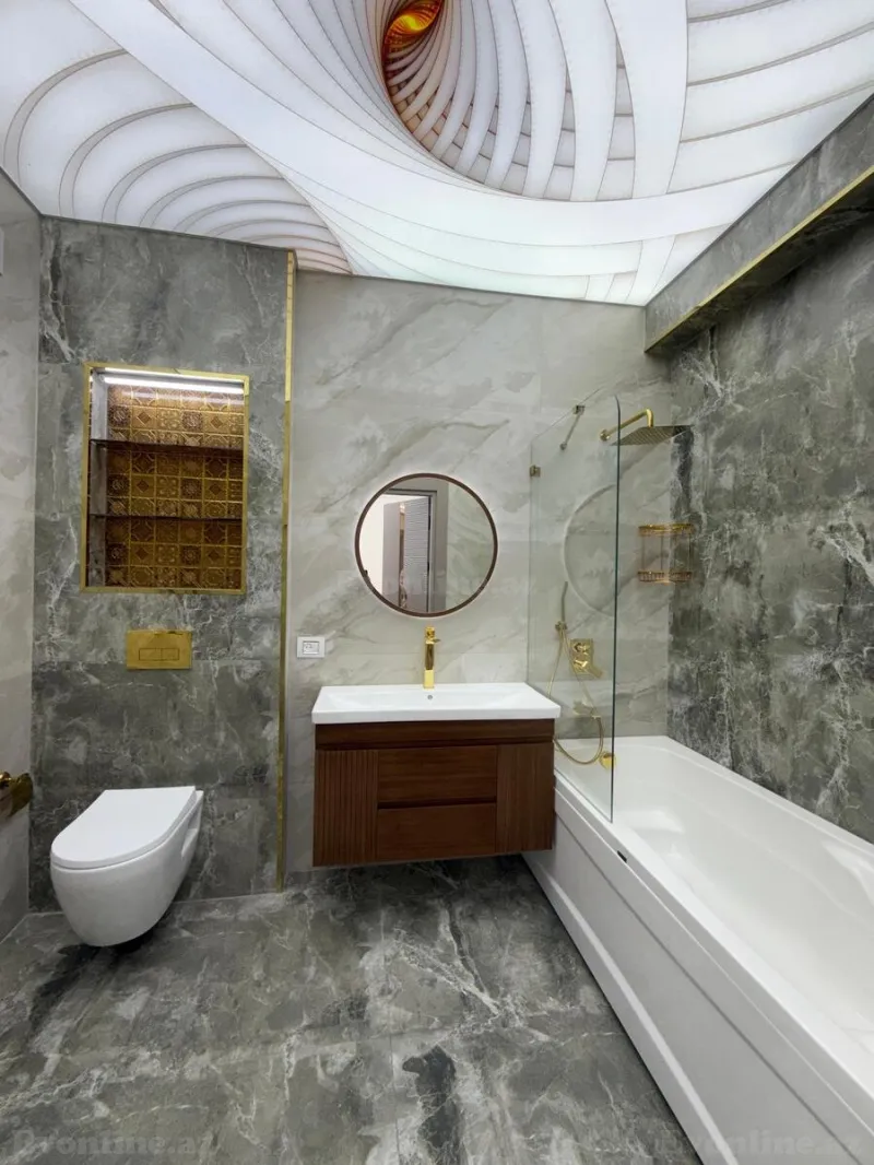 Satılır 4 otaqlı Mənzil Yeni tikili 245 m² Nəsimi r. - şəkil 9