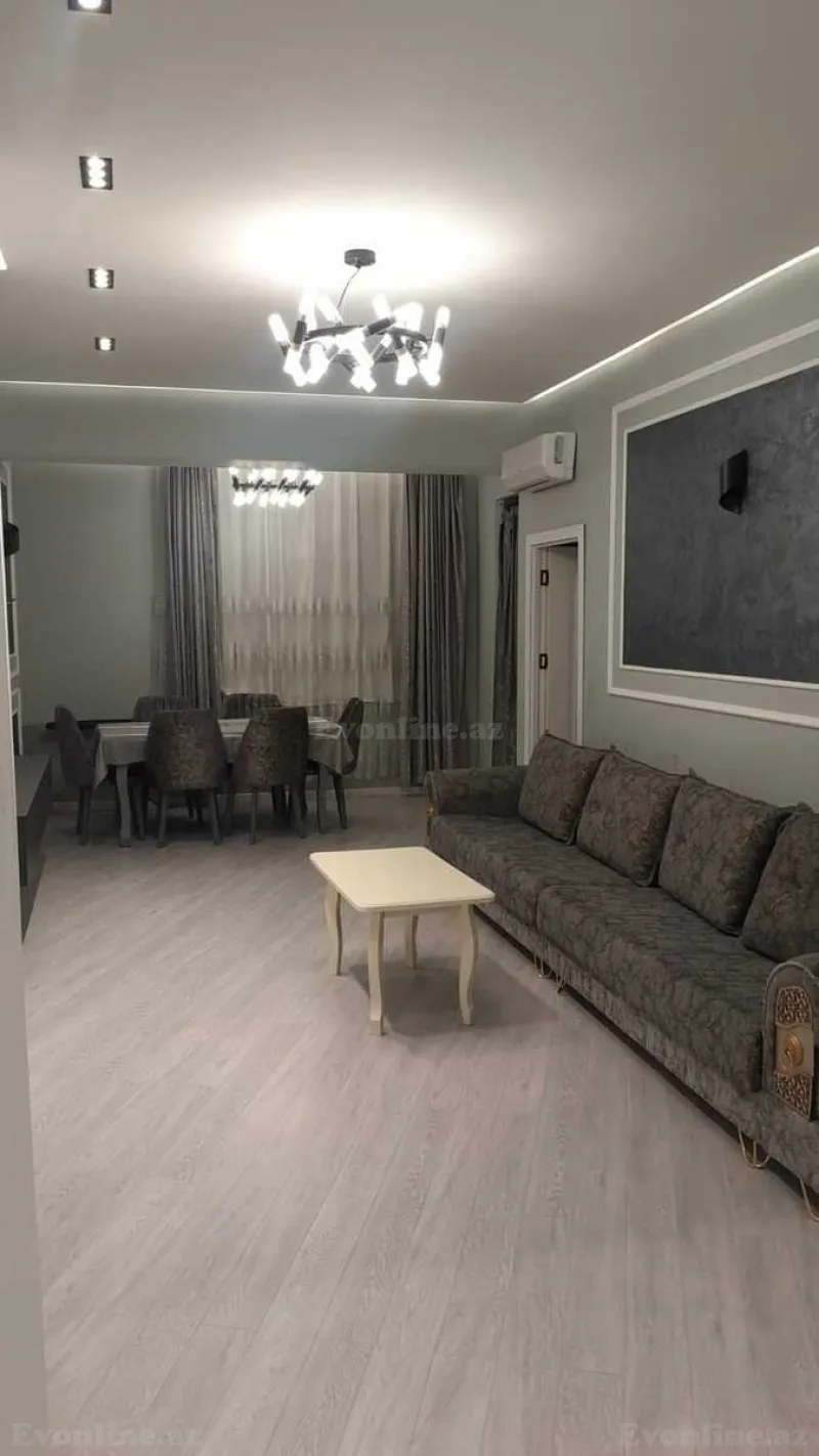 Kirayə verilir 2 otaqlı Mənzil Yeni tikili 60 m² Nəsimi r.