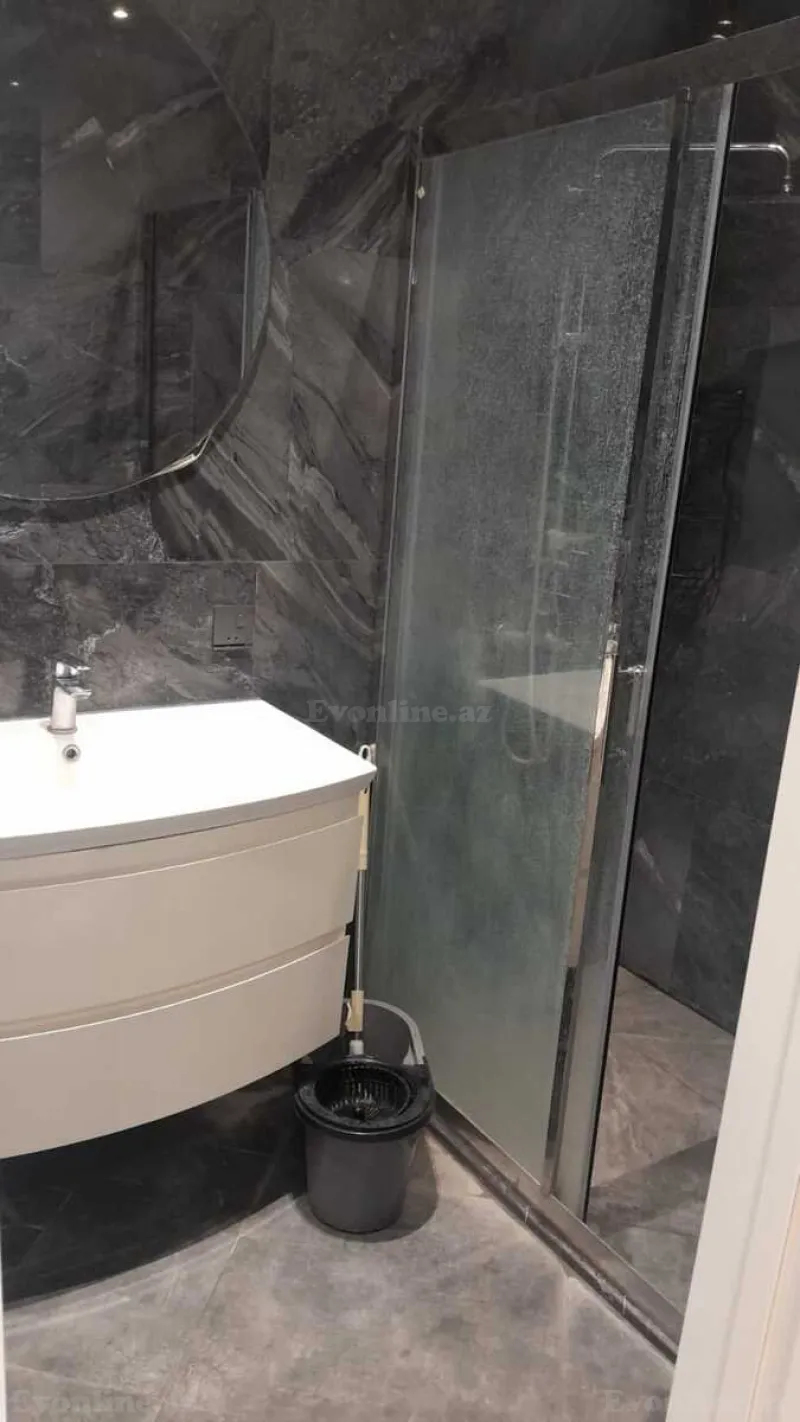 Kirayə verilir 2 otaqlı Mənzil Yeni tikili 60 m² Nəsimi r. - şəkil 7