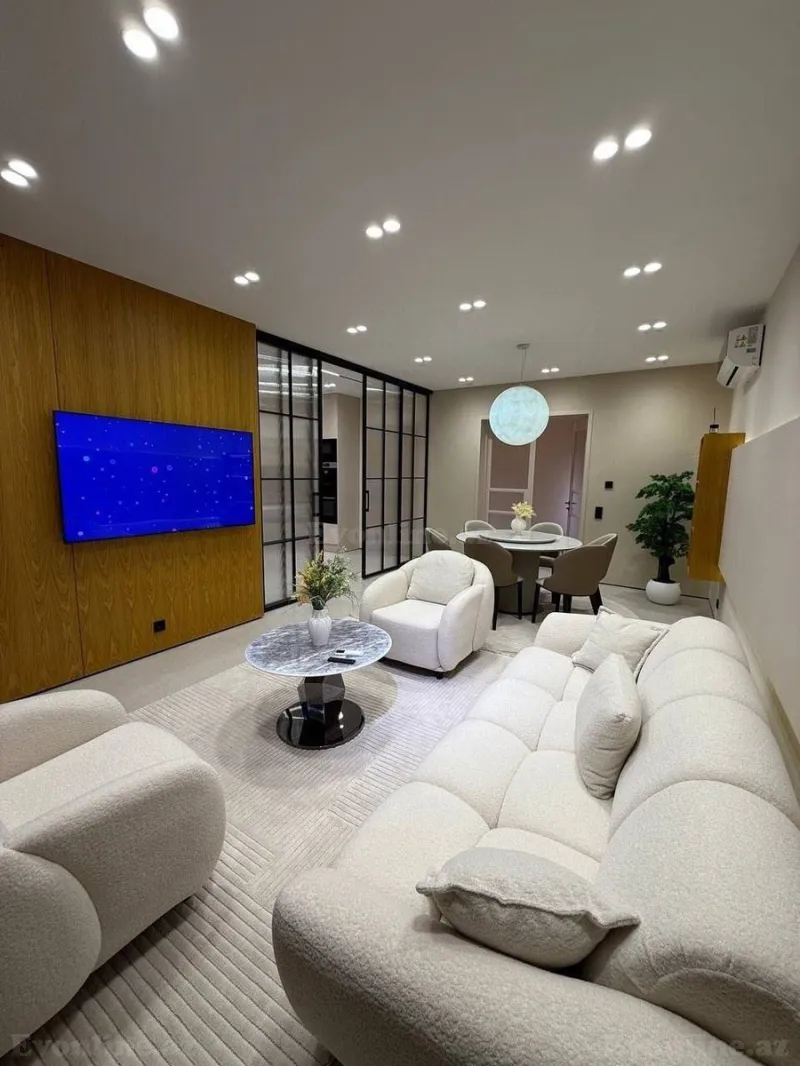 Kirayə verilir 2 otaqlı Mənzil Yeni tikili 70 m² Nəsimi r. - şəkil 3