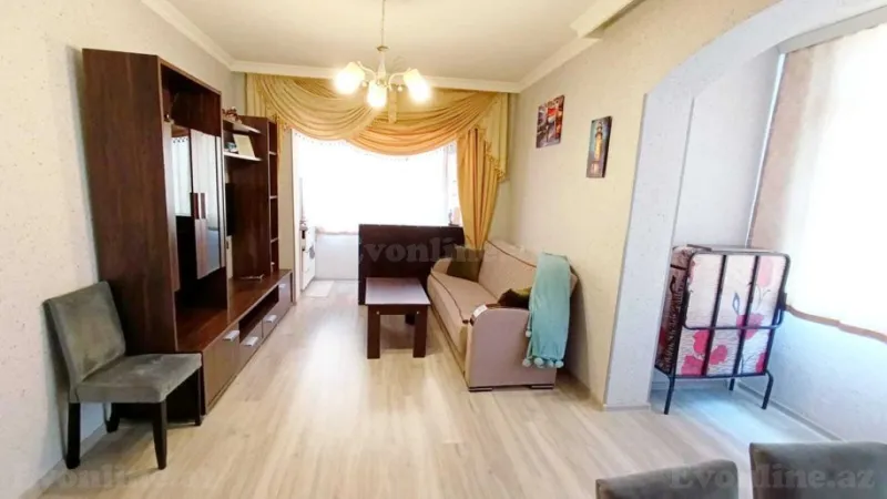 Satılır 2 otaqlı Mənzil Köhnə tikili 50 m² Gənclik m. - şəkil 3