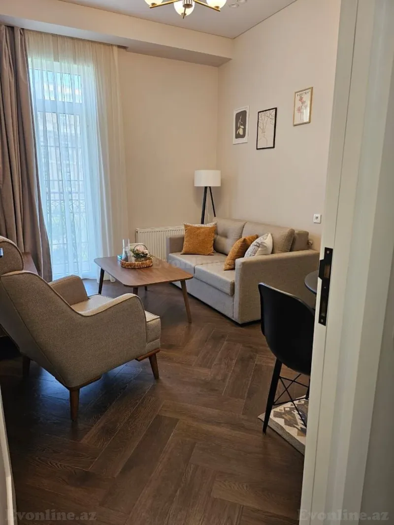 Kirayə verilir 2 otaqlı Mənzil Yeni tikili 70 m² Xətai r. - şəkil 2