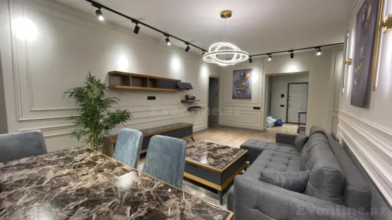 Kirayə verilir 3 otaqlı Mənzil Yeni tikili 115 m² 8 Noyabr m. - şəkil 3