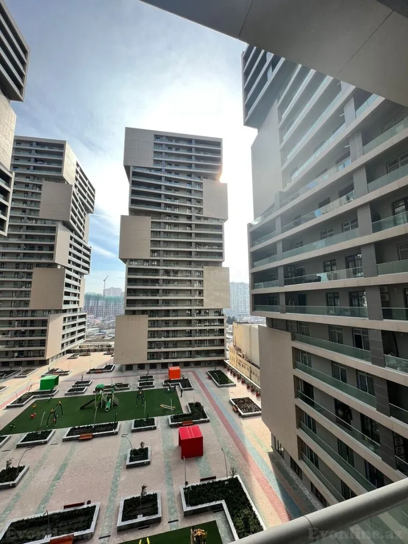 Kirayə verilir 3 otaqlı Mənzil Yeni tikili 115 m² 8 Noyabr m. - şəkil 9