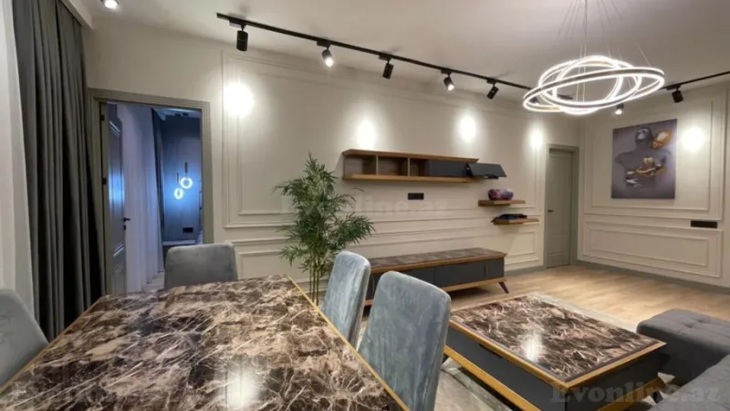 Kirayə verilir 3 otaqlı Mənzil Yeni tikili 115 m² 8 Noyabr m. - şəkil 10