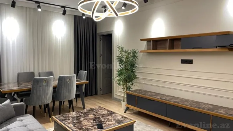 Kirayə verilir 3 otaqlı Mənzil Yeni tikili 115 m² 8 Noyabr m. - şəkil 11