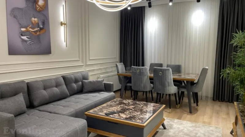 Kirayə verilir 3 otaqlı Mənzil Yeni tikili 115 m² 8 Noyabr m. - şəkil 12