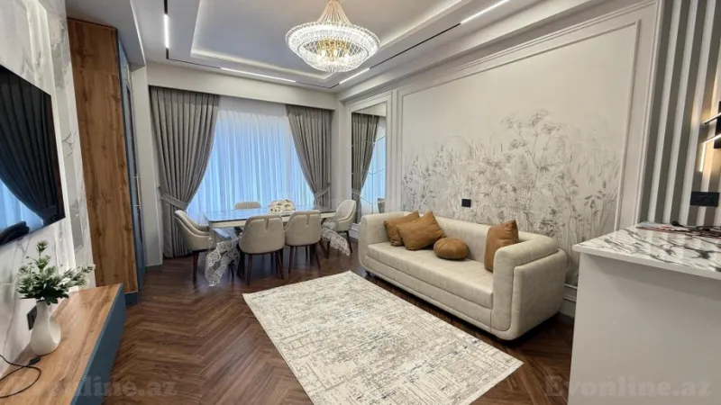 Kirayə verilir 3 otaqlı Mənzil Yeni tikili 100 m² Xətai r.