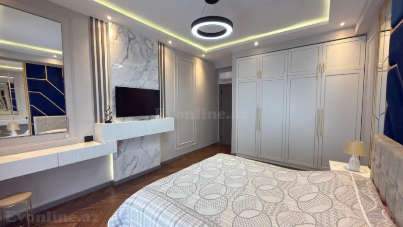 Kirayə verilir 3 otaqlı Mənzil Yeni tikili 100 m² Xətai r. - şəkil 10