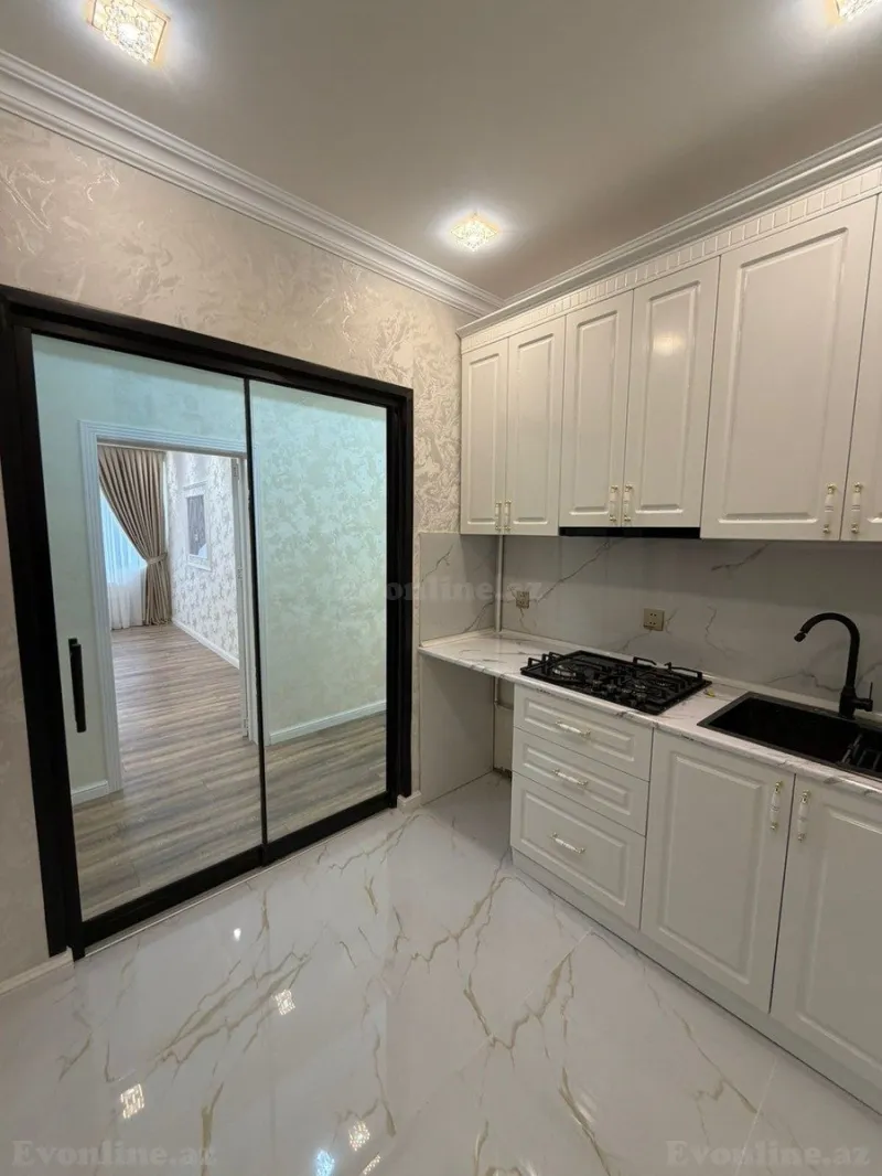 Satılır 3 otaqlı Mənzil Yeni tikili 90 m² Həzi Aslanov m. - şəkil 12