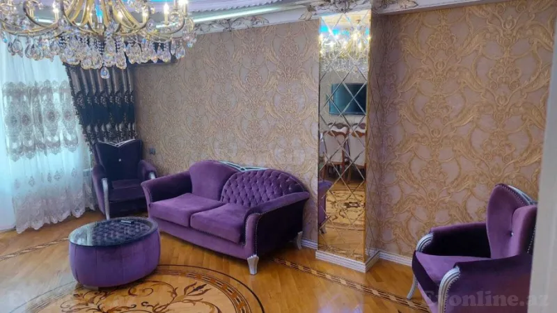 Kirayə verilir 3 otaqlı Mənzil Yeni tikili 120 m² Yeni Yasamal - şəkil 4