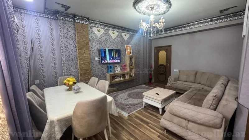 Satılır 2 otaqlı Mənzil Yeni tikili 54 m² Masazır - şəkil 2