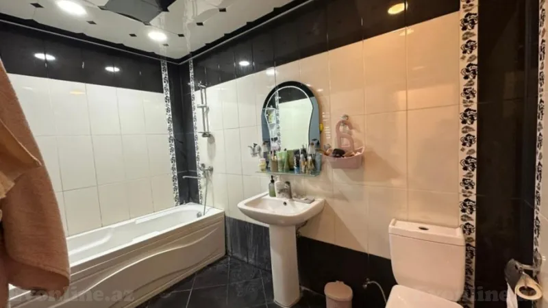 Satılır 2 otaqlı Mənzil Yeni tikili 88 m² Həzi Aslanov m. - şəkil 12