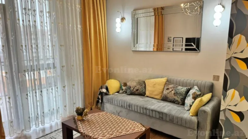 Satılır 2 otaqlı Mənzil Yeni tikili 53 m² Gənclik m. - şəkil 2