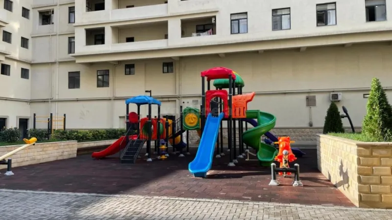 Kirayə verilir 2 otaqlı Mənzil Yeni tikili 80 m² Nərimanov r. - şəkil 3