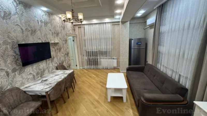 Kirayə verilir 3 otaqlı Mənzil Yeni tikili 72 m² İnşaatçılar m. - şəkil 2