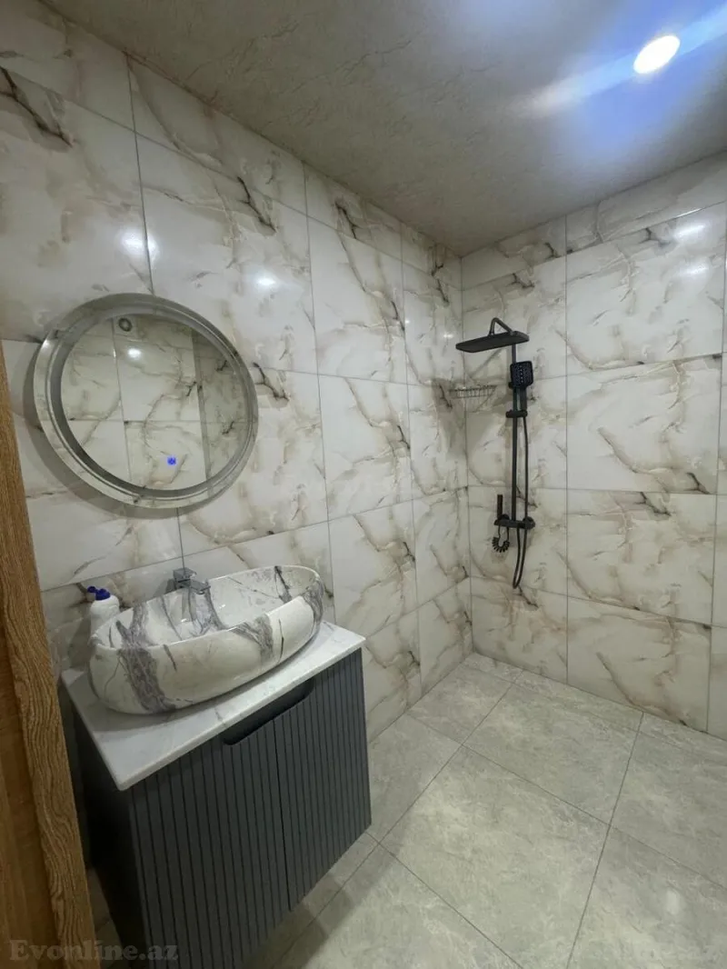 Kirayə verilir 2 otaqlı Mənzil Yeni tikili 55 m² Nərimanov r. - şəkil 7