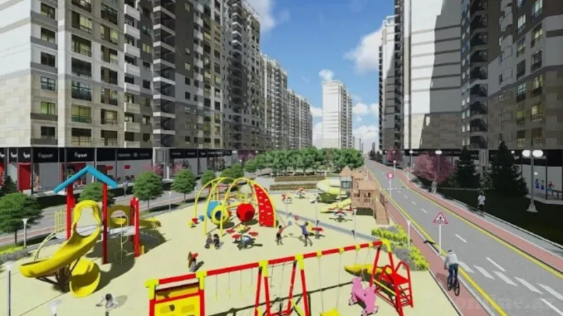 Satılır 3 otaqlı Mənzil Yeni tikili 97 m² Elmlər Akademiyası m. - şəkil 2