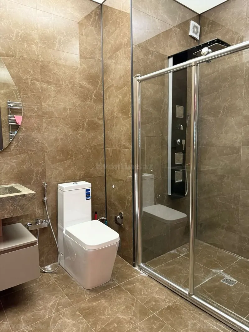 Kirayə verilir 2 otaqlı Mənzil Yeni tikili 85 m² Nərimanov r. - şəkil 5